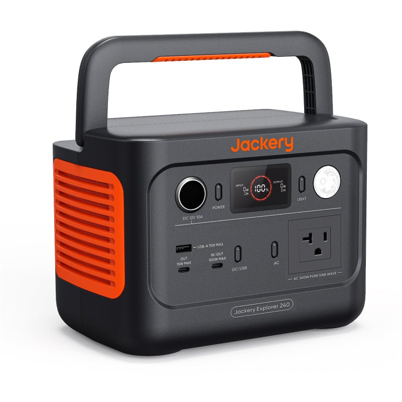 Jackery Explorer 240 v2 Portable Power Station (Refurbished)