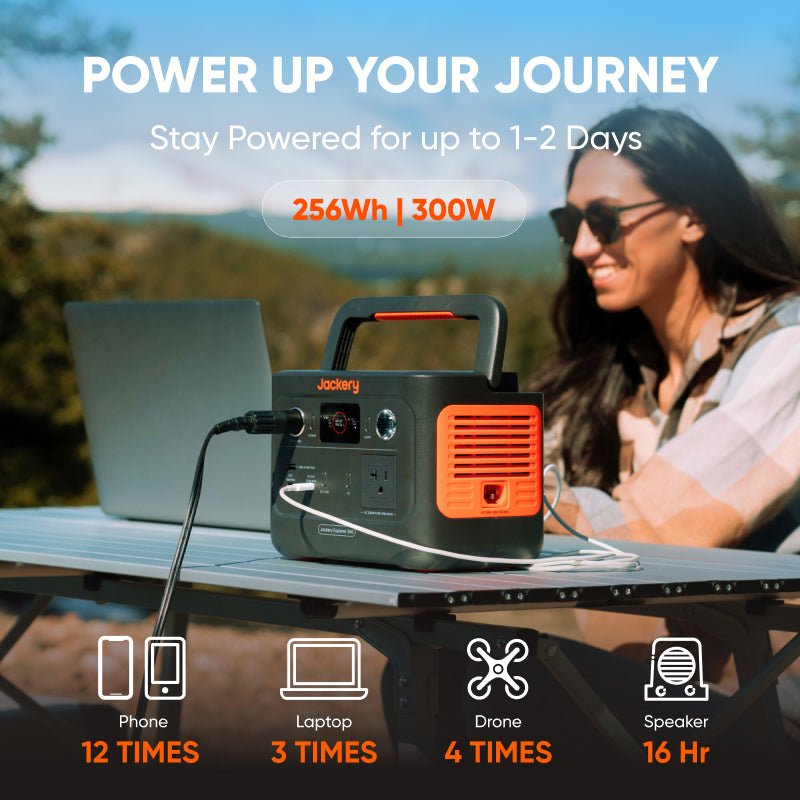 Jackery Explorer 240 v2 Portable Power Station (Refurbished)