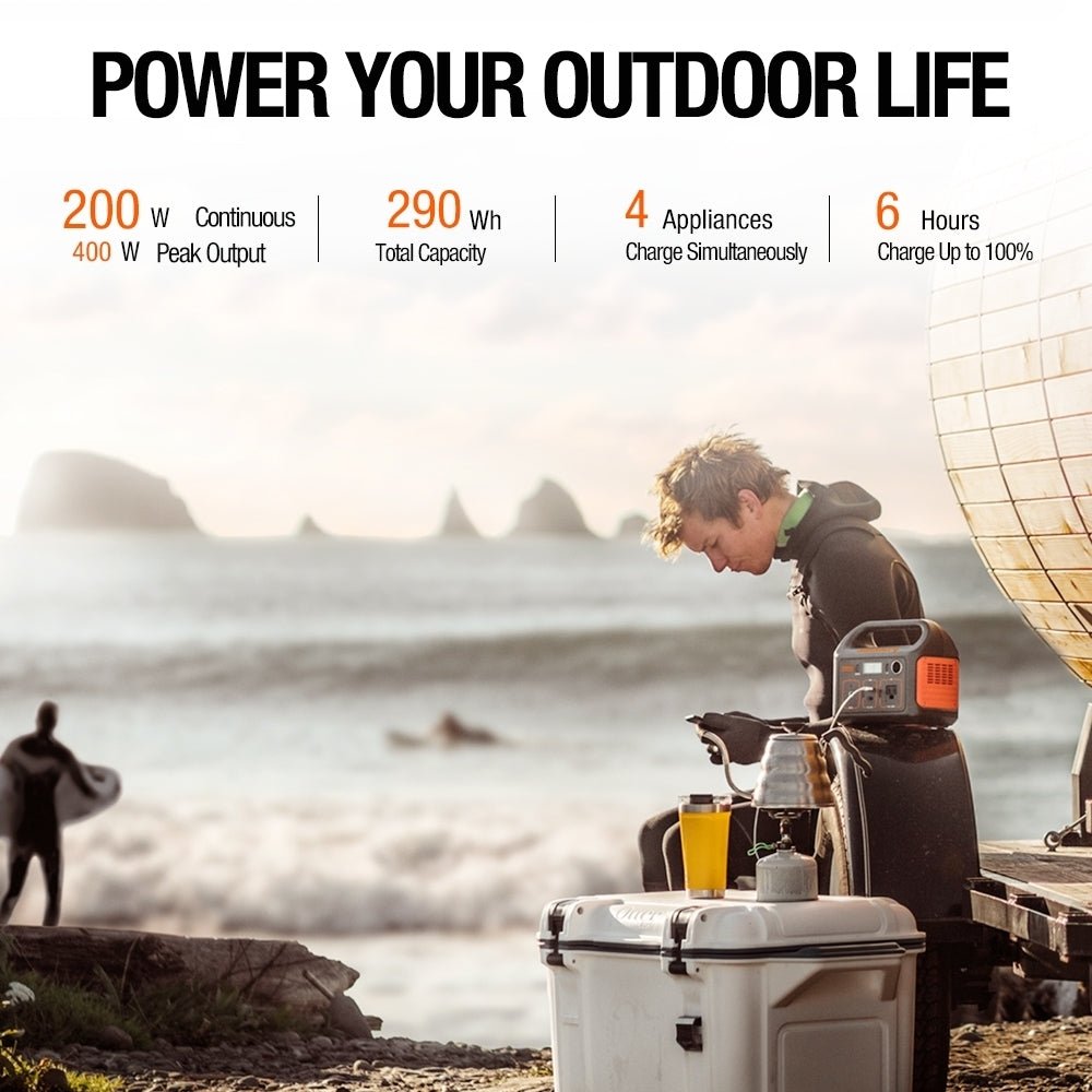 Jackery Explorer 290 Portable Power Station (Refurbished)