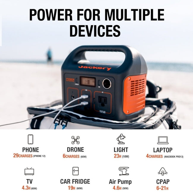 Jackery Explorer 290 Portable Power Station (Refurbished)