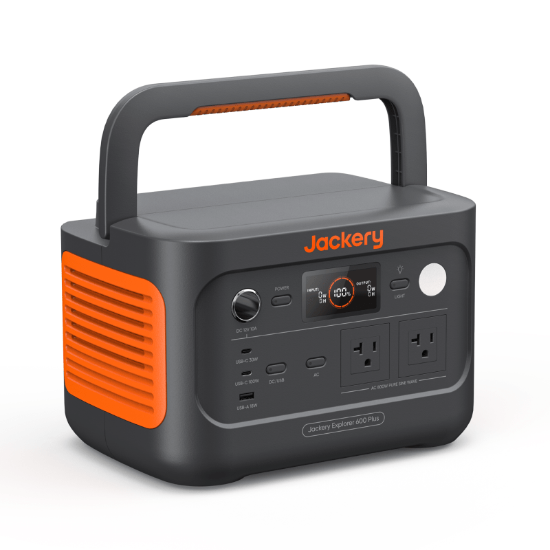 Jackery Explorer 600 Plus Portable Power Station (Refurbished)