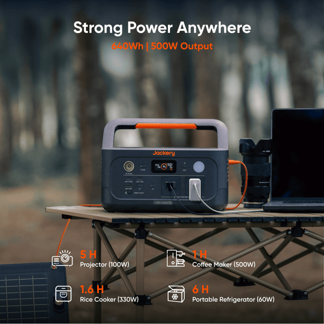 Jackery Explorer 600 v2 Portable Power Station