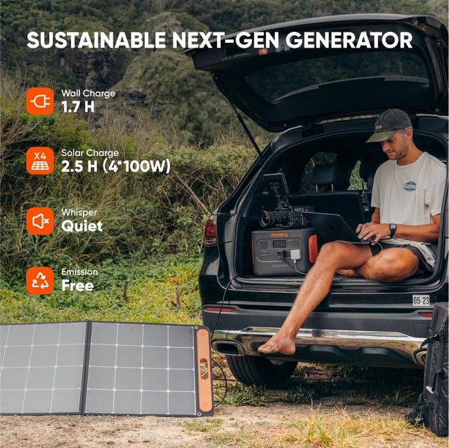 Jackery Explorer 700 Plus Portable Power Station (Refurbished)