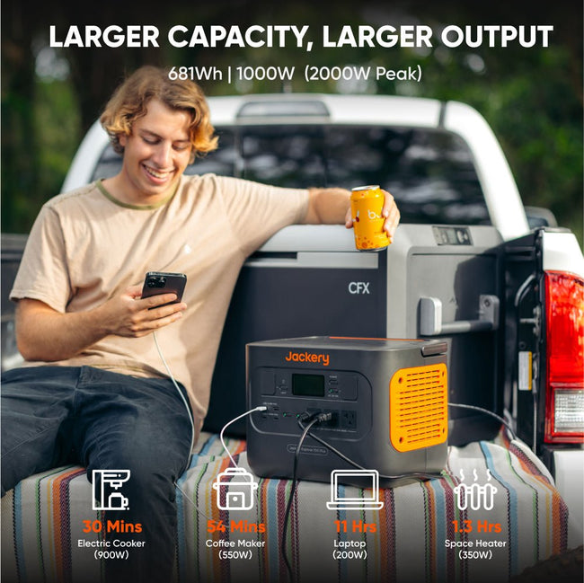 Jackery Explorer 700 Plus Portable Power Station (Refurbished)