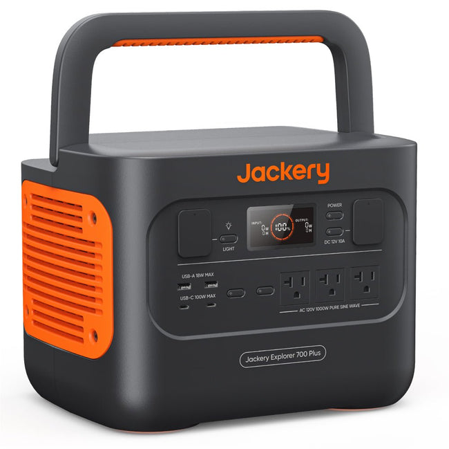 Jackery Explorer 700 Plus Portable Power Station (Refurbished)
