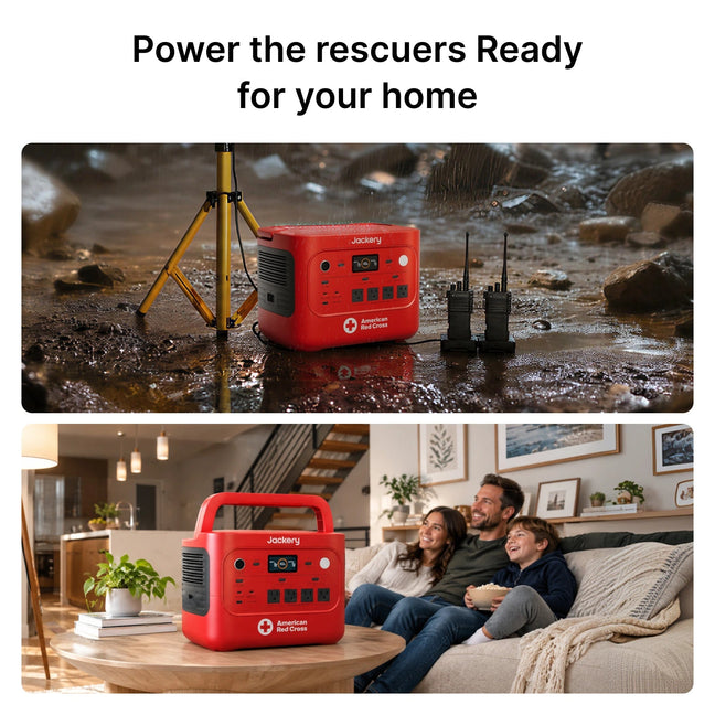 Jackery HomePower 2000 Plus v2 Red Cross Edition - Jackery