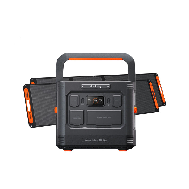 Explorer 1500 Ultra + SolarSaga 200W x 2