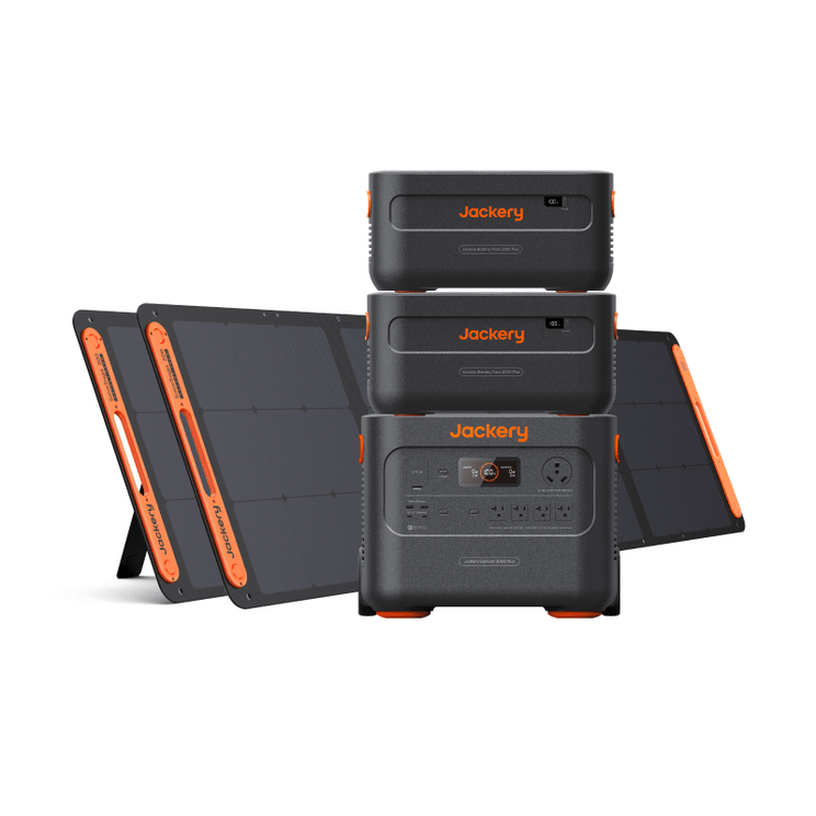 Jackery Solar Generator 2000 Plus Kit (6kWh) - Jackery Jackery Solar Generator 2000 Plus Kit (6kWh) - Jackery