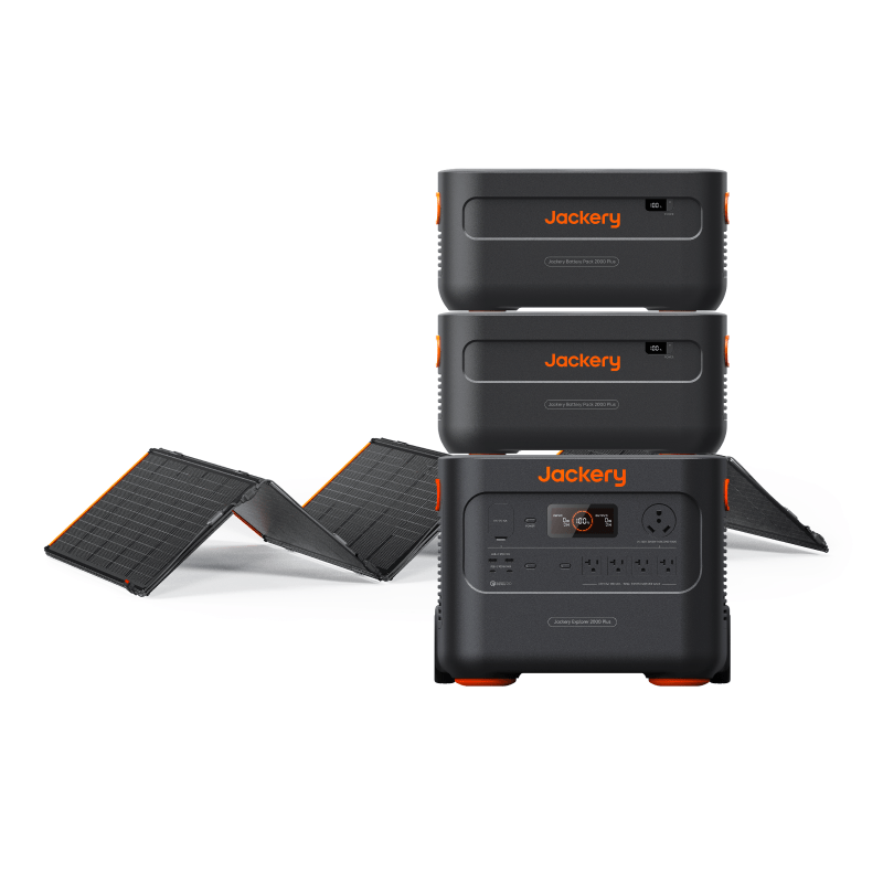 Jackery Solar Generator 2000 Plus Kit (6kWh)