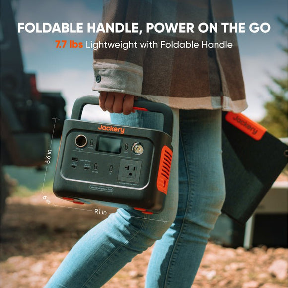 Jackery Solar Generator 240 v2 (Refurbished) - Jackery