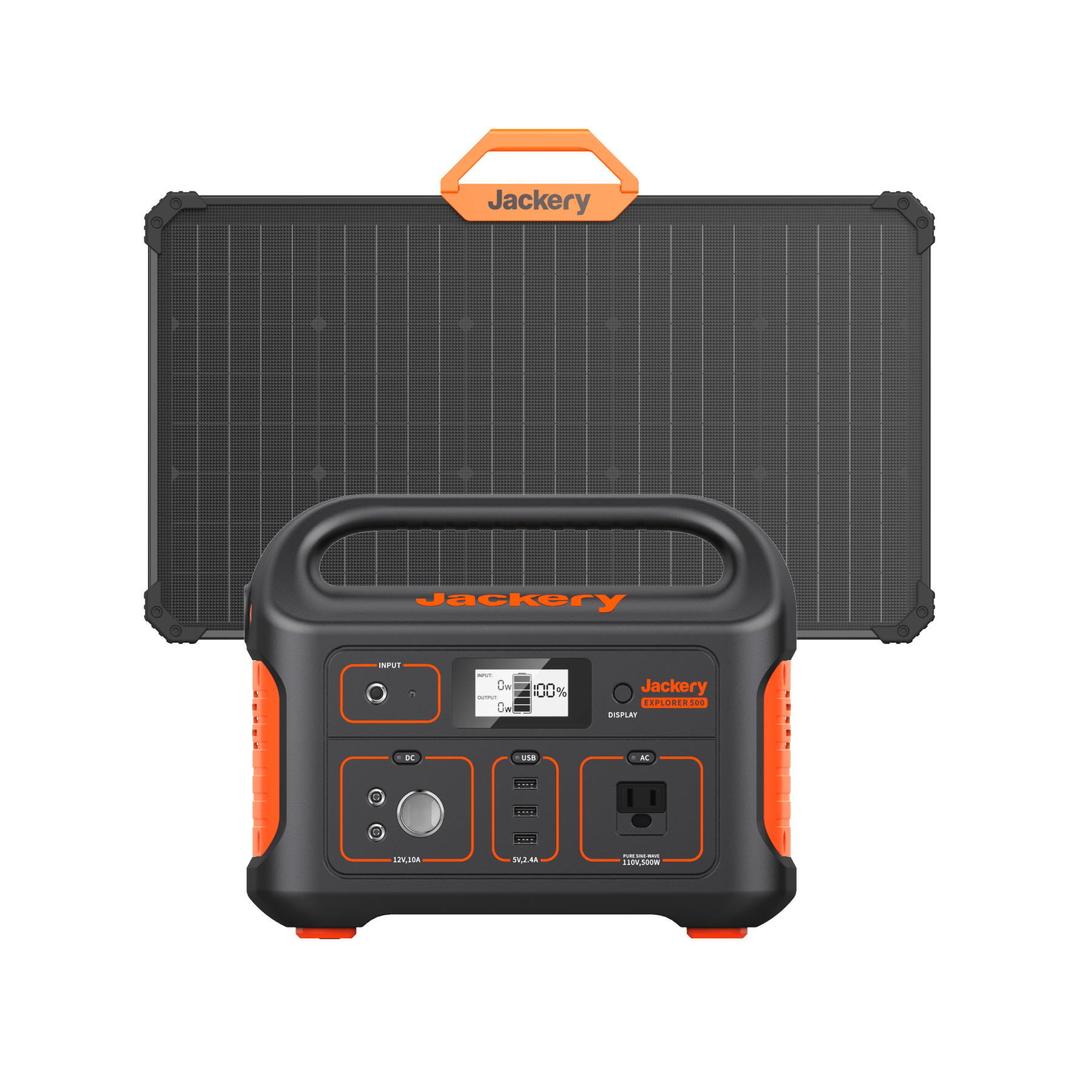 Jackery Solar Generator (Jackery 500 + SolarSaga 100W)
