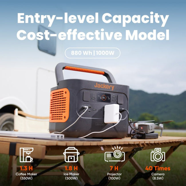 Jackery Solar Generator 880 pro（Refurbished）