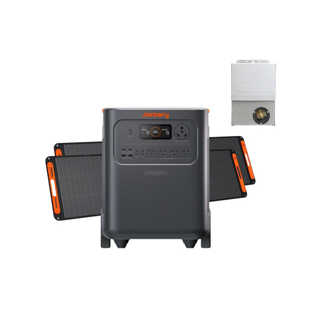 Jackery Solar Generator HomePower 3600 Plus