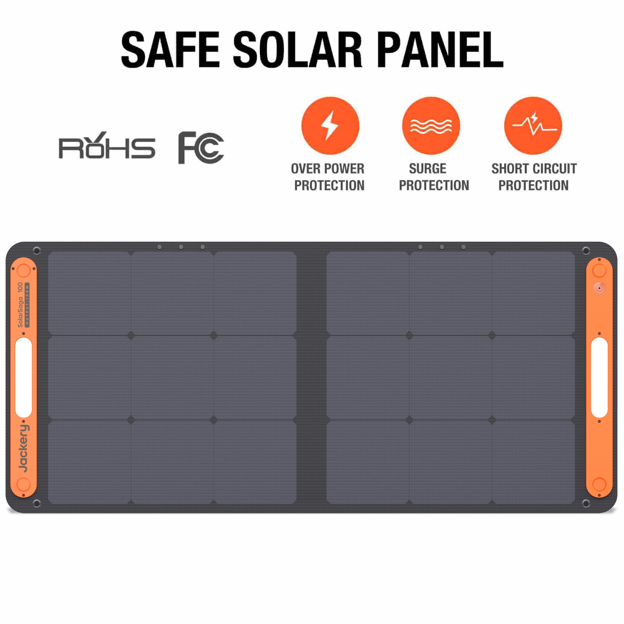 Jackery SolarSaga 100W Solar Panel  (Refurbished)