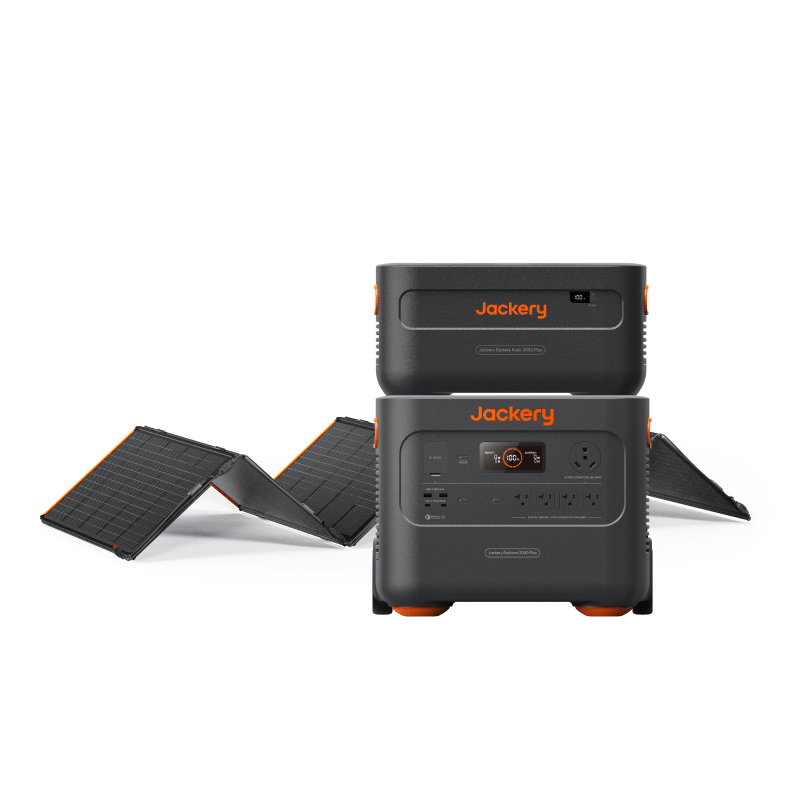 Jackery Solar Generator 2000 Plus Kit (4kWh) - Jackery