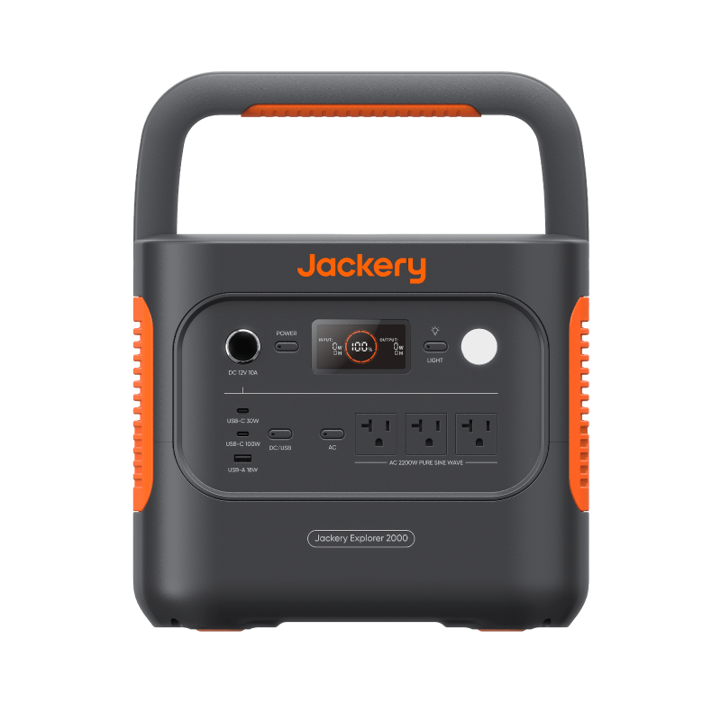Jackery Explorer 2000 v2 Portable Power Station | 2042Wh 2200W LFP Jackery Explorer 2000 v2 Portable Power Station | 2042Wh 2200W LFP