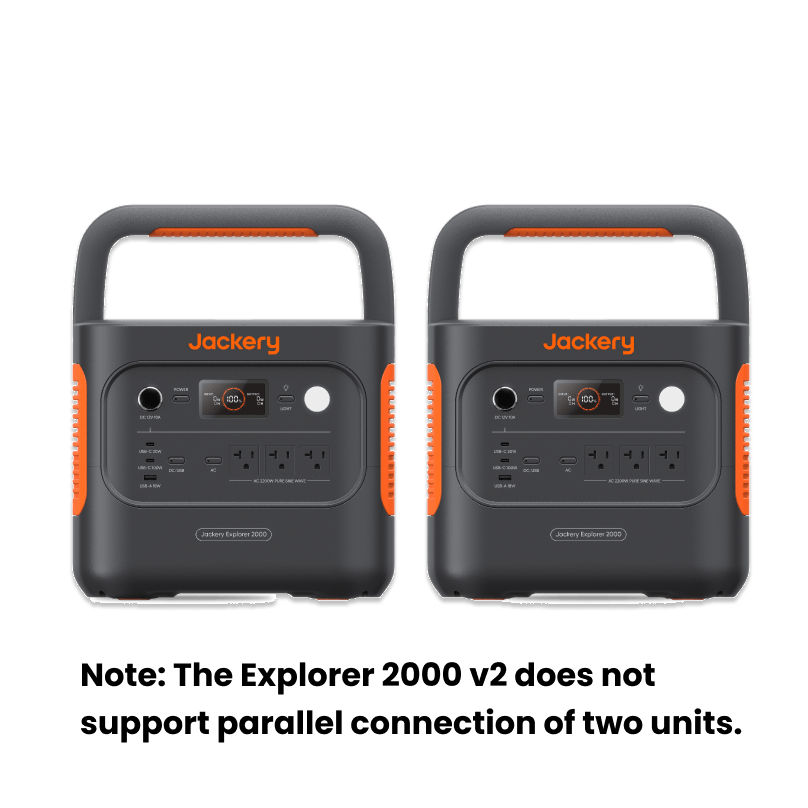Jackery Explorer 2000 v2 Portable Power Station | 2042Wh 2200W LFP Jackery Explorer 2000 v2 Portable Power Station | 2042Wh 2200W LFP