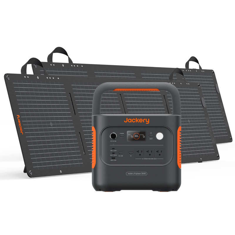 Jackery Solar Generator 2000 v2-100 mini | 2200 Watts Home Backup