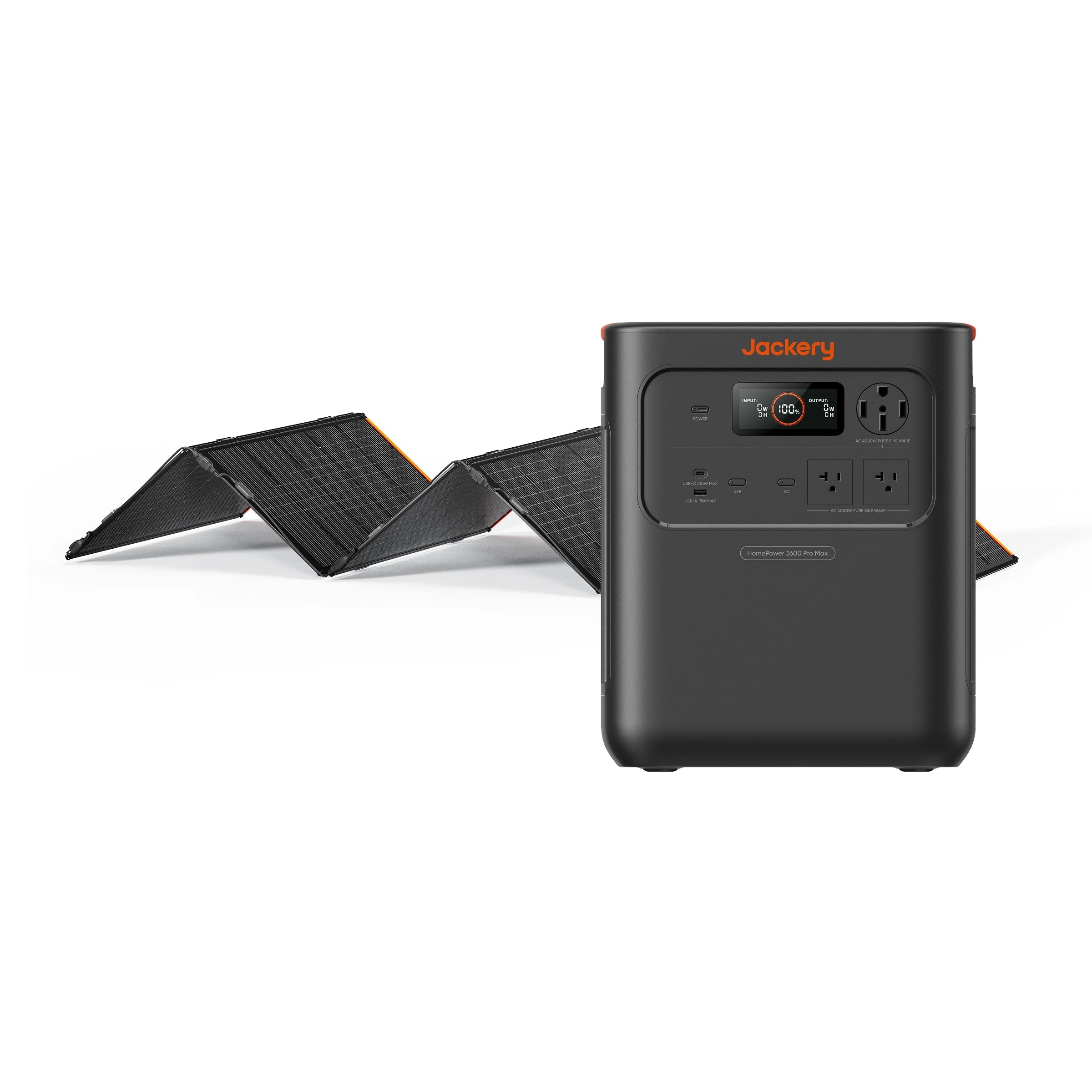 Jackery Solar Generator HomePower 3600 Pro Max