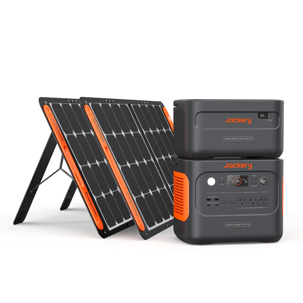 Jackery Solar Generator 1000 Plus kit (2.5kWh)