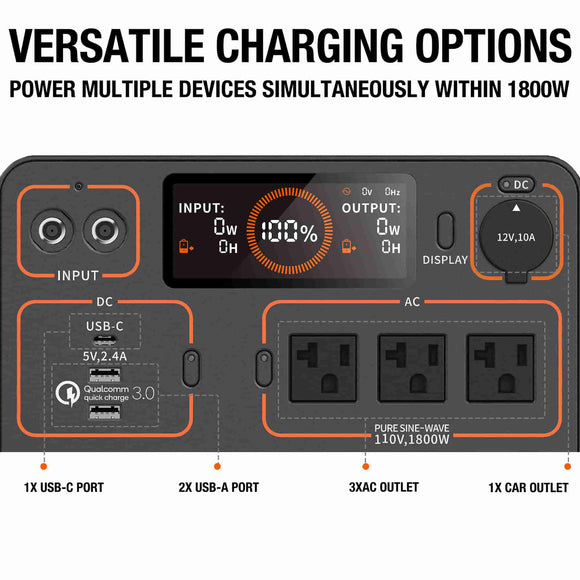 Jackery Explorer 1500 Portable Power Station - Jackery