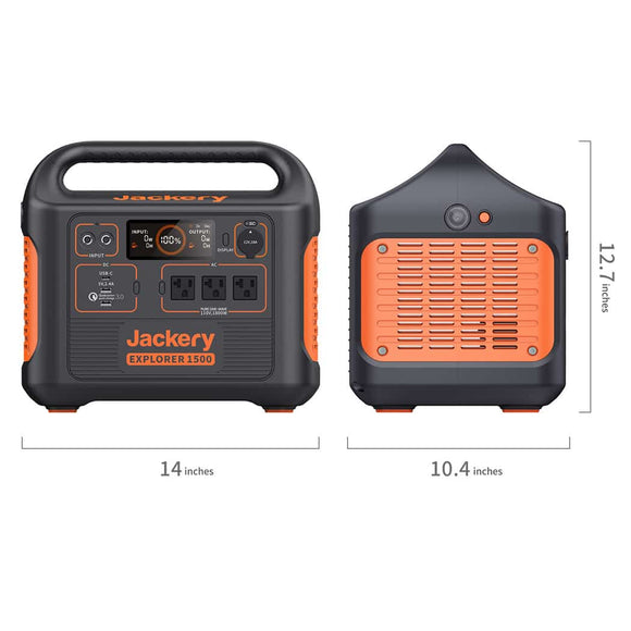 Jackery Explorer 1500 Portable Power Station - Jackery