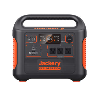 Jackery Explorer 1500 Portable Power Station (Refurbished) - Jackery