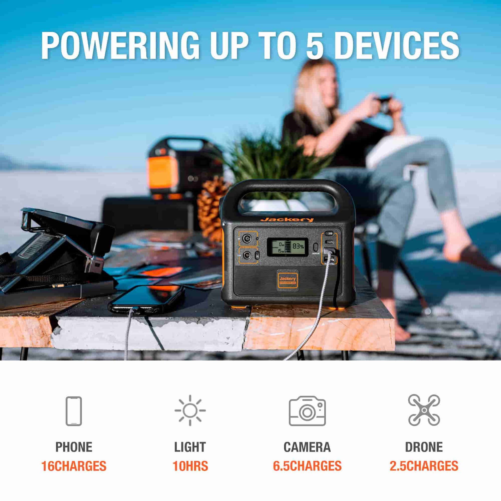 Jackery Explorer 160 Portable Power Station - Jackery