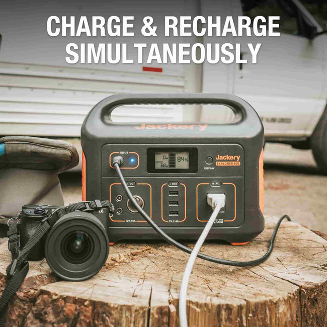 Jackery Explorer 500 Portable Power Station (Refurbished)