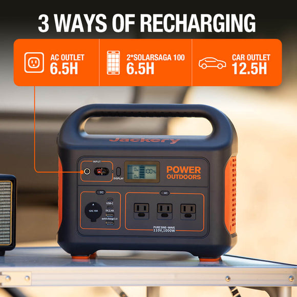 Jackery Explorer 880 Portable Power Station - Jackery