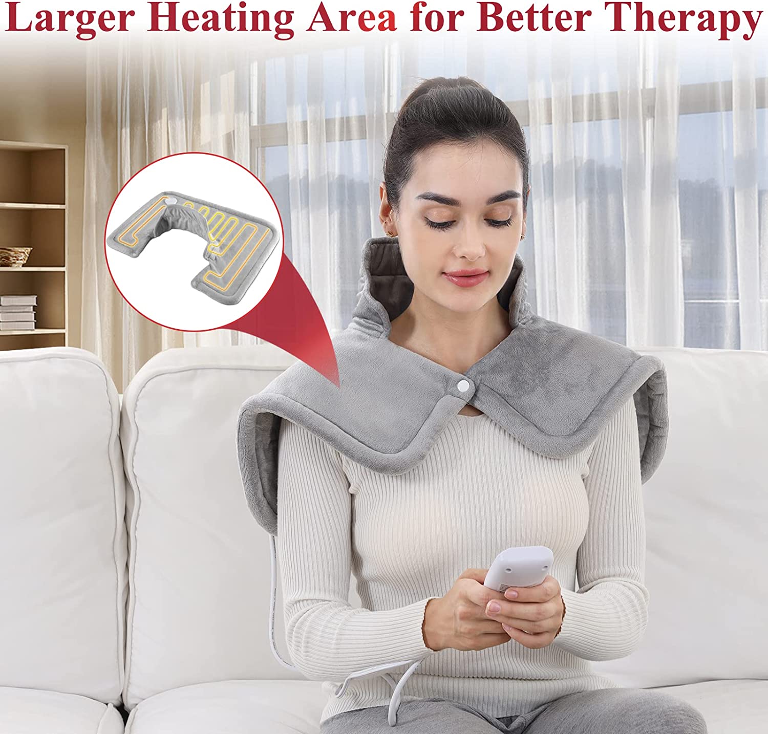 Shoulder & Neck Heating Pad - Jackery
